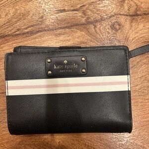 Kate Spade Black Leather Wallet